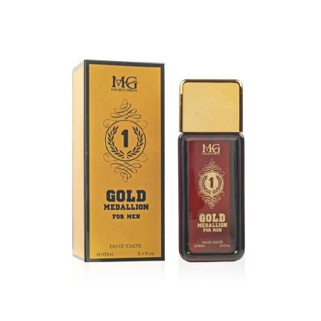 EAU DE TOILETTE GOLD MEDALLION POUR HOMME 100ML. MG PERFUMES