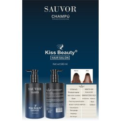 Champô Sauvor 500 ml Kiss Beauty 🧴