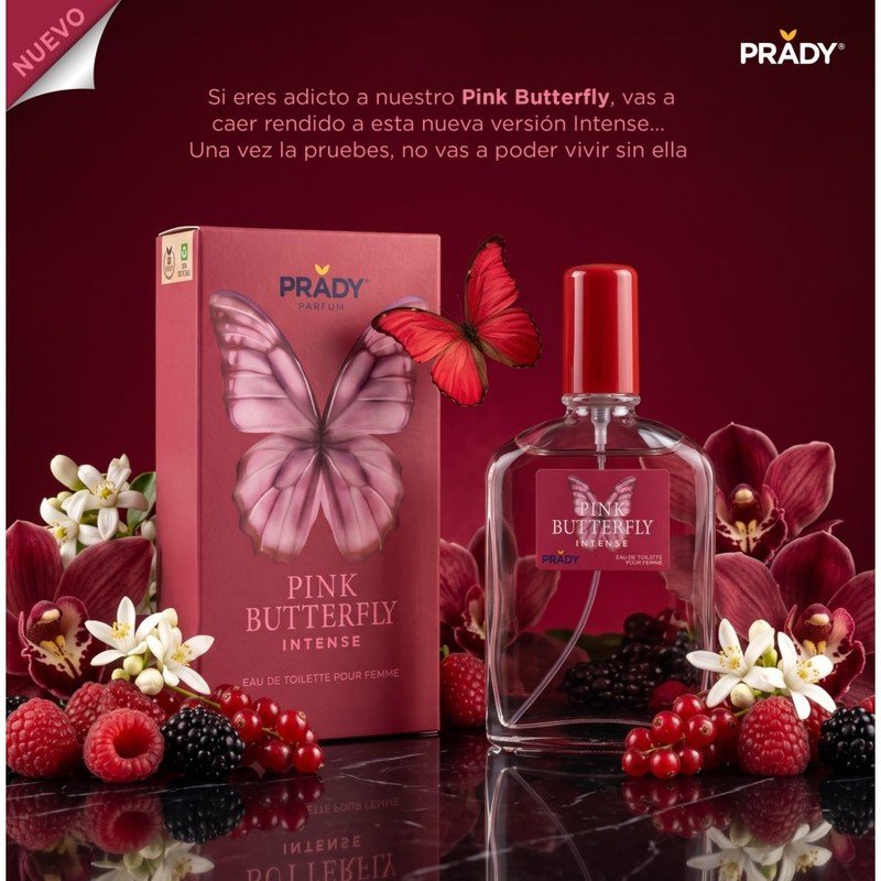 Pink Butterfly Intense 90ml Prady 🦋