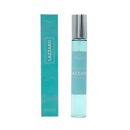 EAU DE TOILETTE LAZZARO POUR HOMME 33ML.(1.39€ UNIDAD) PACK 20 REYES QUEENS