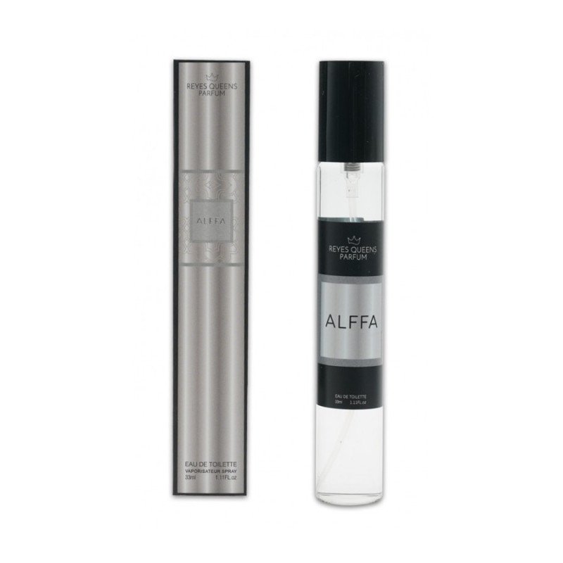 EAU DE TOILETTE ALFFA POUR HOMME 33ML.(€1,39 UNIDADE) PACK 20 KINGS QUEENS