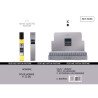 EAU DE TOILETTE MEN POUR HOMME 33ML.(€1,39 UNIDADE) PACK 20 KINGS QUEENS