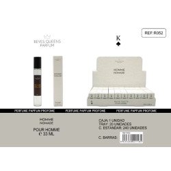 EAU DE TOILETTE HOME NOMADE POUR HOMME 33ML. (1,39€ UNITÉ) PACK 20 ROIS REINES