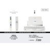 EAU DE TOILETTE GREEN VERITERIA POUR HOMME 33ML.(€1,39 UNIDADE) PACK 20 KINGS QUEENS