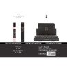 EAU DE TOILETTE TABACCO ROSO POUR HOMME 33ML.(€1,39 UNIDADE) PACK 20 KINGS QUEENS