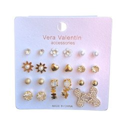 CONJUNTO DE BRINCOS (CONJUNTO 0,50€) PACK 12