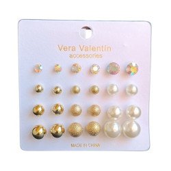 CONJUNTO DE BRINCOS (CONJUNTO 0,50€) PACK 12