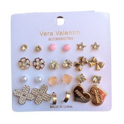 CONJUNTO DE BRINCOS (CONJUNTO 0,50€) PACK 12