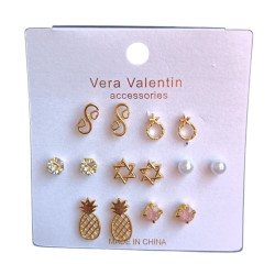 CONJUNTO DE BRINCOS (CONJUNTO 0,50€) PACK 12