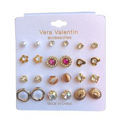 CONJUNTO DE BRINCOS (CONJUNTO 0,50€) PACK 12