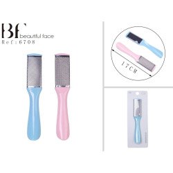 RASPADOR DE PIES 17CM. (0.79€ UNIDAD) PACK 12 BEAUTIFUL FACE