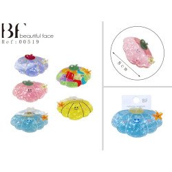 Prendedor de Cabelo (Pack 12) Beauty Face