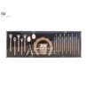 Beige Makeup Set 22 Pieces Jos Makeup Tools