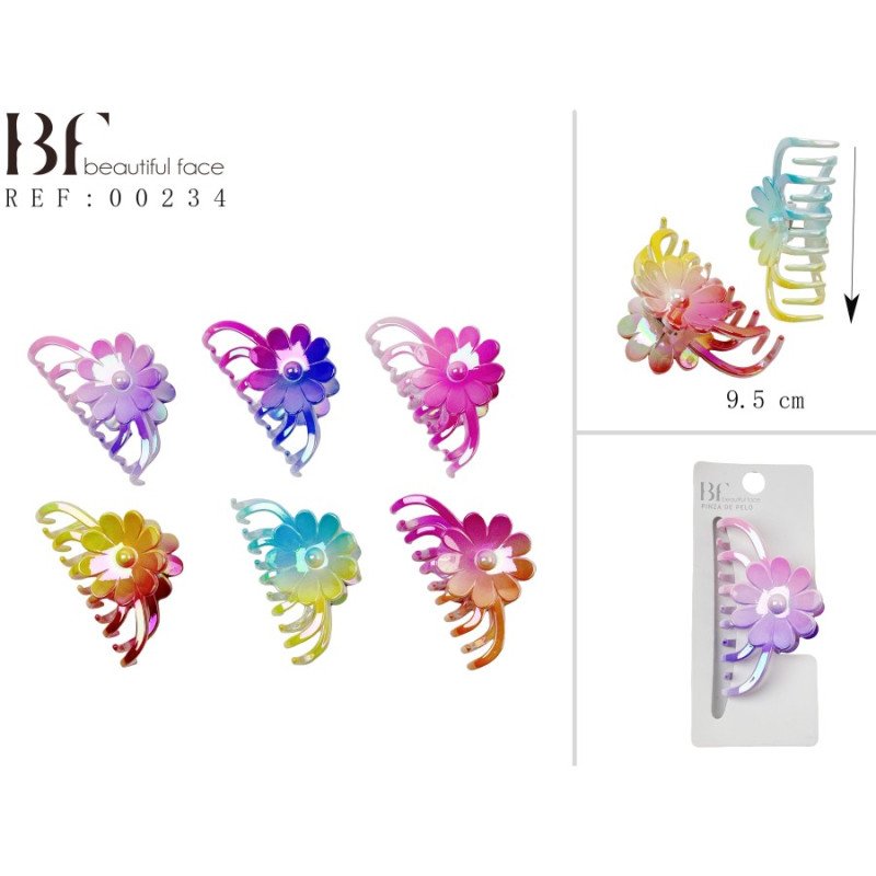 CLIP DE CABELO (0,65€ UNIDADE) PACK 12 BELEZA ROSTO