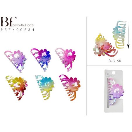 CLIP DE CABELO (0,65€ UNIDADE) PACK 12 BELEZA ROSTO