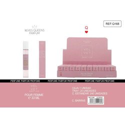 EAU DE TOILETTE VELVET SWEET LUXE POUR FEMME 33ML. QUEEN KINGS
