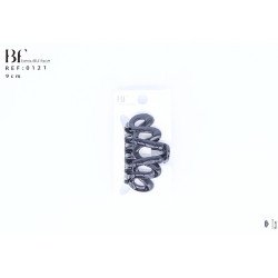 PINCE À CHEVEUX (0,45€ UNITÉ) PACK 12 BEAUTÉ VISAGE