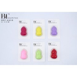 MAKEUP SPONGE 6.5CM. (€0.75 UNIT) PACK 12 COCO