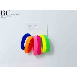 COLETERO ELASTICO PARA CABELLO (0.33€ SET) PACK 24 COCO