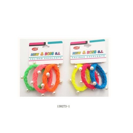 COIFFURE ÉLASTIQUE (SET 0,35 €) PACK 12 COCO