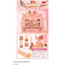 COFFRET FARD À PAUPIÈRES+BLUSH CREME DESERT (2,5€ UNITÉ) PACK 12 KEVIN COCO