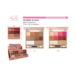 SET EYE&FACE 10 COLORS (1.45€ UNIDAD) PACK 12 EASY PARIS