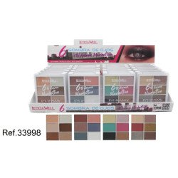 FARD À PAUPIÈRES 6TH AVENUE MANHATTAN (0,89€ UNITÉ) PACK 24 LETICIA WELL