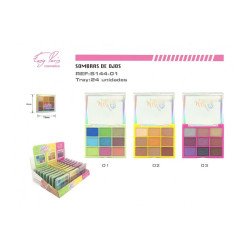 STYLES EYESHADOW (€0.82 UNIT) PACK 24 EASY PARIS