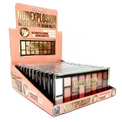 NUDE EXPLOSION EYESHADOW PALETTE (€2.19 UNIT) PACK 12 D'DONNA