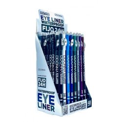 LAPIZ DE OJOS 6 COLORES 24H.(0.33€ UNIDAD) PACK 48 D'DONNA